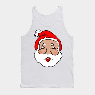 Santa - Christmas Art Tank Top